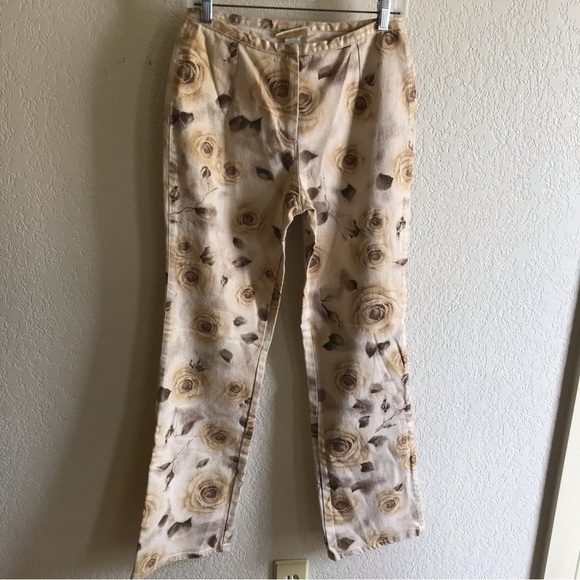 Vintage Cache Y2K Metalic Shimmery Iridescent Gold Womens Pants Size 6 - Picture 8 of 11